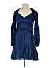 Cinq à Sept 100% Polyester Blue Cocktail Dress Size 0 - photo 1