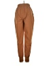 Vanilla Star Solid Brown Casual Pants Size S - photo 2