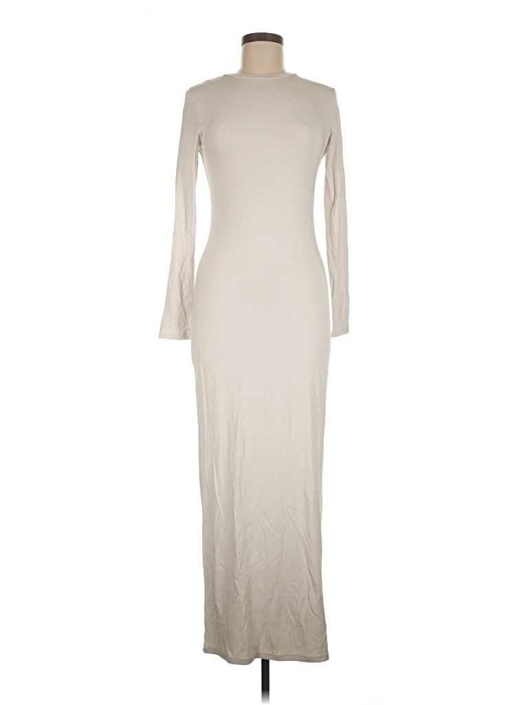 Pre-owned Win Win Casual Dress In Ivory