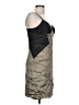 BCBGMAXAZRIA Metallic Gray Cocktail Dress Size L - photo 4