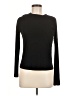 Lida Baday Black Long Sleeve Top Size M - photo 1