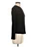 Lida Baday Black Long Sleeve Top Size M - photo 4
