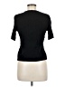 Halogen Black Short Sleeve Top Size M - photo 2