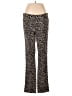 Banana Republic Animal Print Gold Ivory Casual Pants Size 8 L - photo 1