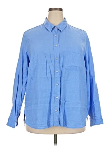 Universal Thread Long Sleeve Button-Down Shirt (view 1)