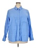Universal Thread Blue Long Sleeve Button-Down Shirt Size XXL - photo 1