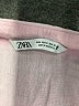 Zara Pink 3/4 Sleeve Button-Down Shirt Size S - photo 7