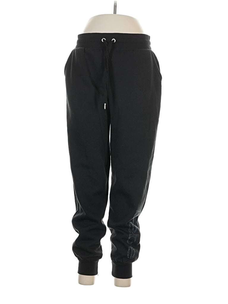 Pre-owned Bebe Sport Track Pants In Black