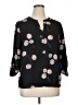Daniel Rainn 100% Polyester Black 3/4 Sleeve Blouse Size XL (petite) - photo 1