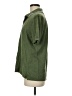 Scala Green Short Sleeve Button-Down Shirt Size M - photo 5