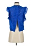 Zara Blue Sleeveless Blouse Size XS - photo 2