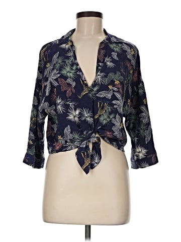 Pull&Bear 3/4 Sleeve Blouse (view 1)