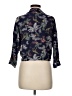 Pull&Bear Floral Blue 3/4 Sleeve Blouse Size M - photo 2