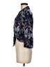 Pull&Bear Floral Blue 3/4 Sleeve Blouse Size M - photo 5