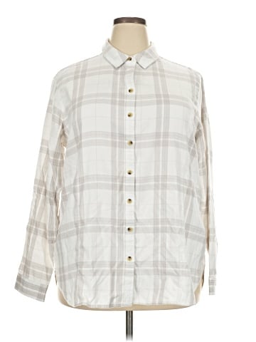 Jachs Girlfriend Long Sleeve Button-Down Shirt (view 1)