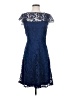 Marina 100% Polyester Blue Cocktail Dress Size 4 - photo 1