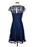 Marina 100% Polyester Blue Cocktail Dress Size 4 - photo 2
