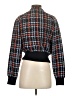 Mother 100% Polyester Plaid Black Jacket Size S - photo 2