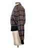 Mother 100% Polyester Plaid Black Jacket Size S - photo 5