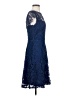Marina 100% Polyester Blue Cocktail Dress Size 4 - photo 4