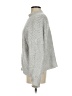 Debut Solid Gray Turtleneck Sweater Size S - photo 5