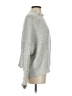 Debut Solid Gray Turtleneck Sweater Size S - photo 4