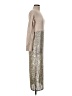 River Island Metallic Silver Cocktail Dress Size 8 - photo 4