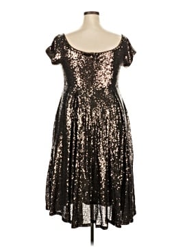 torrid black sequin dress Torin Sequin Fur Dress  Retrofete