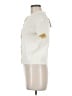 Muse Ivory Short Sleeve Blouse Size M - photo 5