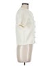 Muse Ivory Short Sleeve Blouse Size M - photo 4