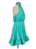 AMUR 100% Polyester Solid Teal Cocktail Dress Size 0 - photo 4