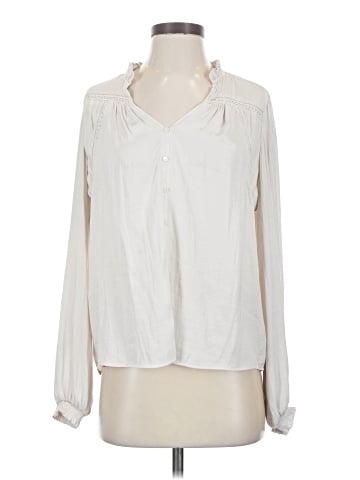 Cupcakes & Cashmere Long Sleeve Blouse (view 1)