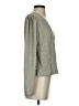 Neo Noir 100% Polyester Green Long Sleeve Blouse Size S - photo 4