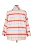 Lands' End Stripes Pink 3/4 Sleeve Blouse Size 3X - photo 2