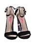 Betsey Johnson Floral Black Sandals Size 9 1/2 - photo 2