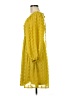 Listicle 100% Polyester Yellow Casual Dress Size M - photo 5