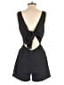 Wilfred 100% Polyester Solid Black Romper Size S - photo 2