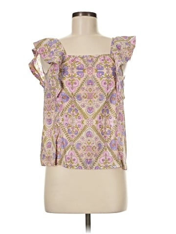 Olivaceous Sleeveless Blouse (view 1)
