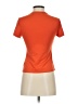 Shein Color Block Orange Short Sleeve Turtleneck Size S - photo 2