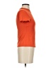 Shein Color Block Orange Short Sleeve Turtleneck Size S - photo 4