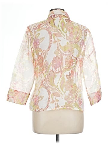 Coldwater Creek 3/4 Sleeve Blouse (view 2)