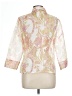 Coldwater Creek Paisley Ivory 3/4 Sleeve Blouse Size L (petite) - photo 2