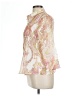 Coldwater Creek Paisley Ivory 3/4 Sleeve Blouse Size L (petite) - photo 5