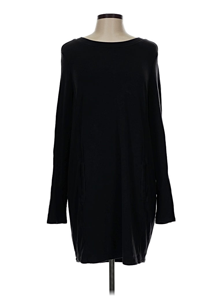Pre-owned Athleta Casual Dress In Black