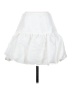 Lulus 100% Polyester Solid White Casual Skirt Size S - photo 2