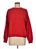 Something Navy Solid Red Pullover Sweater Size M - photo 1