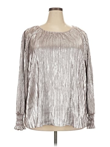 Ava & Viv Long Sleeve Blouse (view 1)
