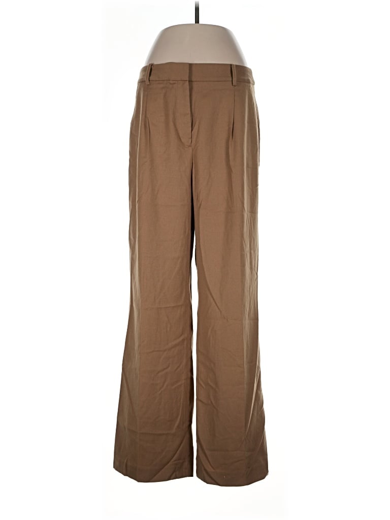 Pre-owned Talbots Wool Pants In Brown