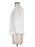 J. McLaughlin White 3/4 Sleeve Blouse Size M - photo 5