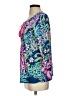 Lilly Pulitzer Blue 3/4 Sleeve Blouse Size S - photo 5